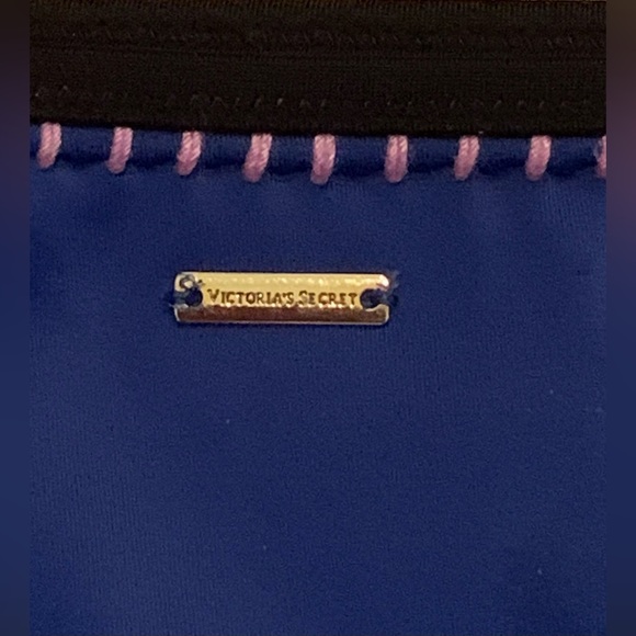 Victoria's Secret VS Color Block Swimsuit Bikini M bottoms 32 DD Top EXCELLENT - Picture 5 of 7